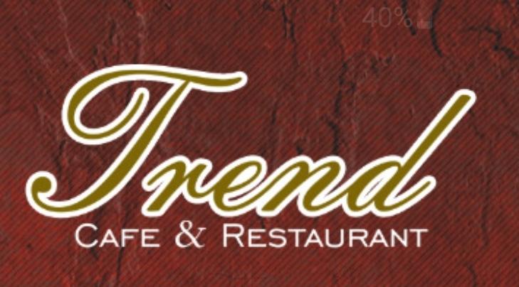 Cafe Restaurant Trend Logo